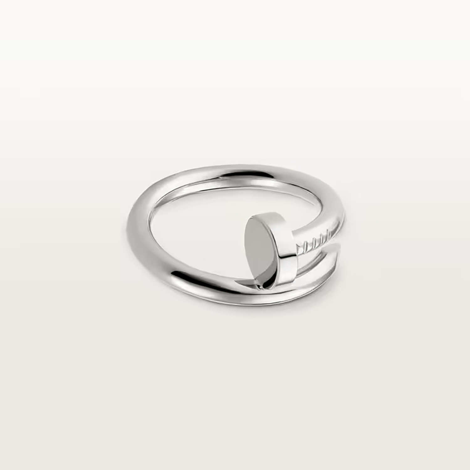 JUSTE UN CLOU RING, WHITE GOLD