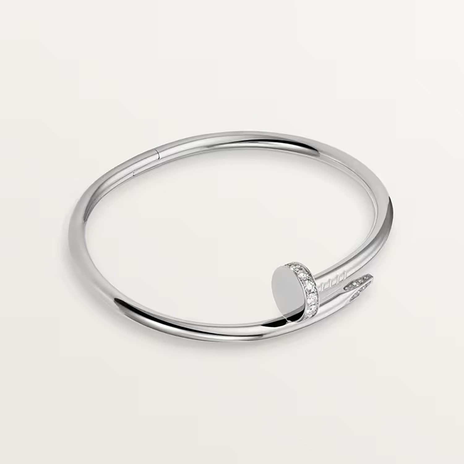 DIAMOND JUSTE UN CLOU BRACELET, WHITE GOLD