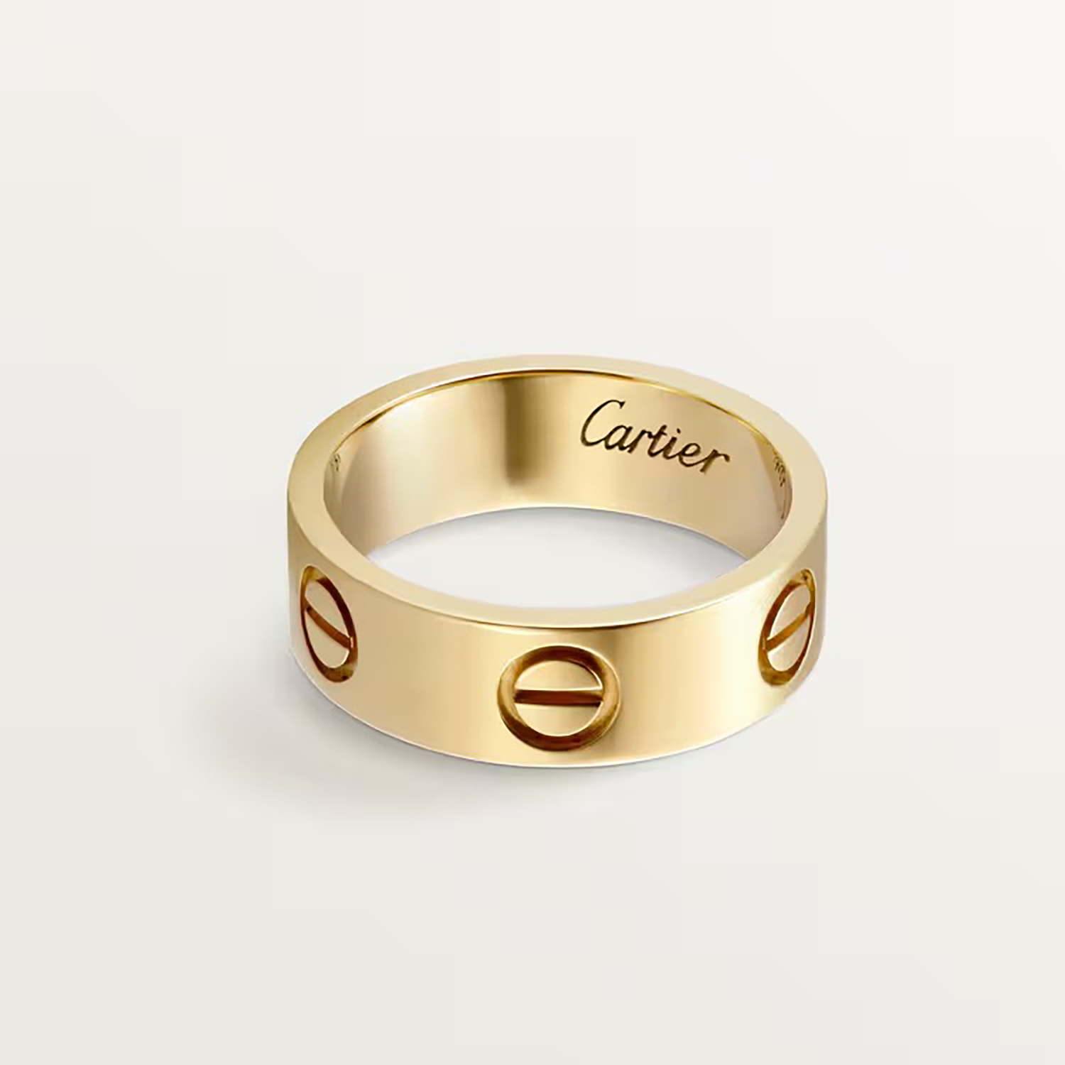 LOVE RING, YELLOW GOLD