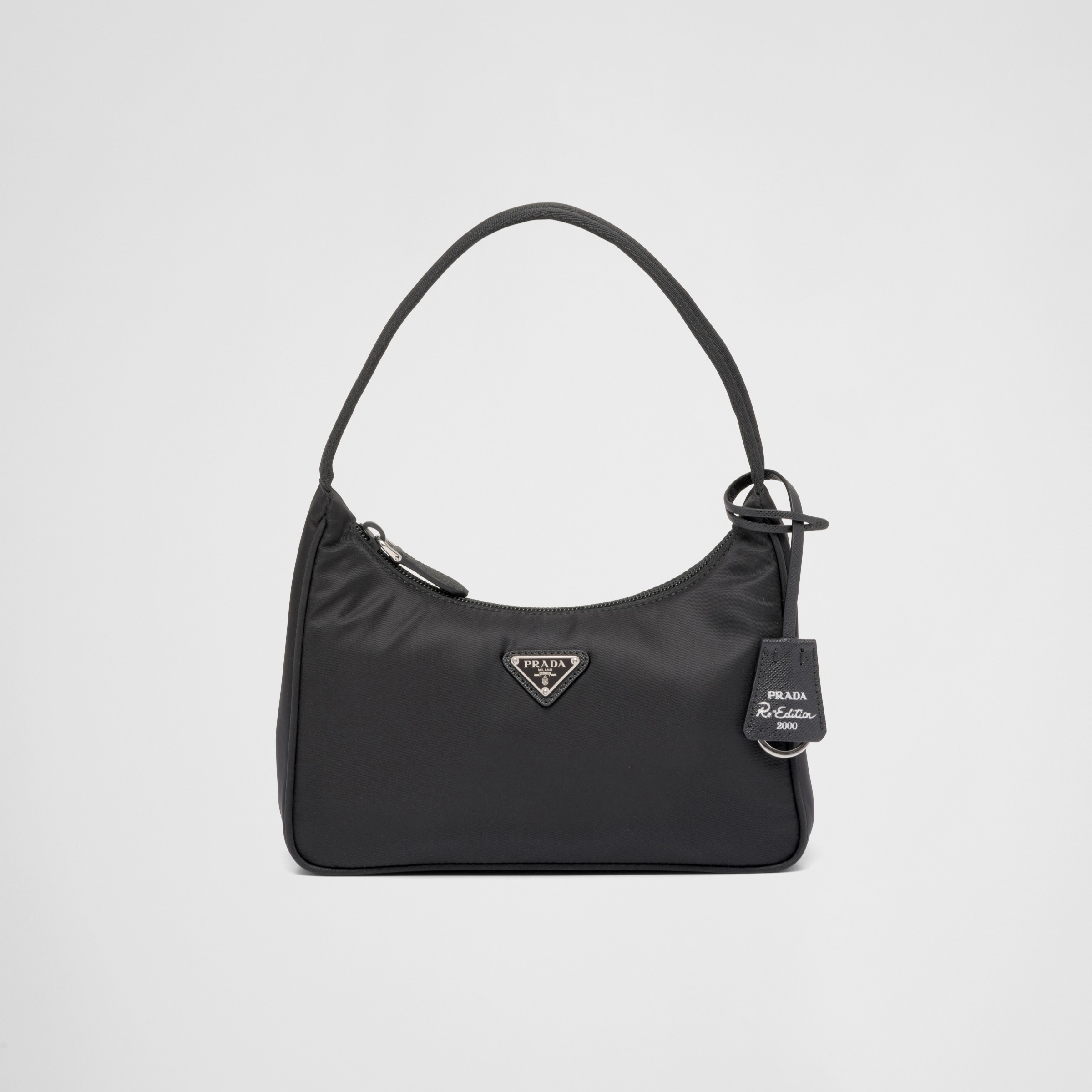 RE-NYLON RE-EDITION 2000 MINI-BAG, BLACK