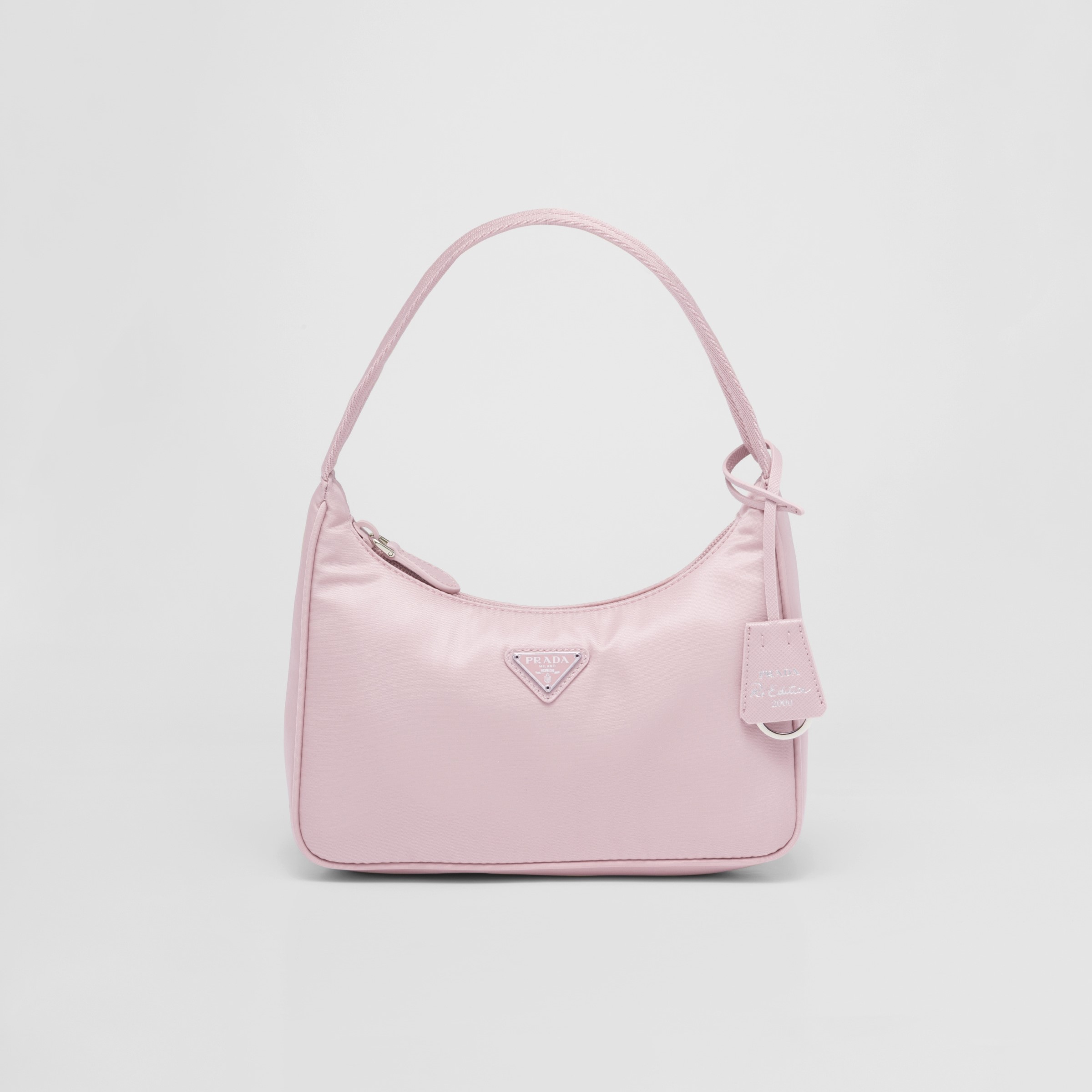 RE-NYLON RE-EDITION 2000 MINI-BAG, ALABASTER PINK