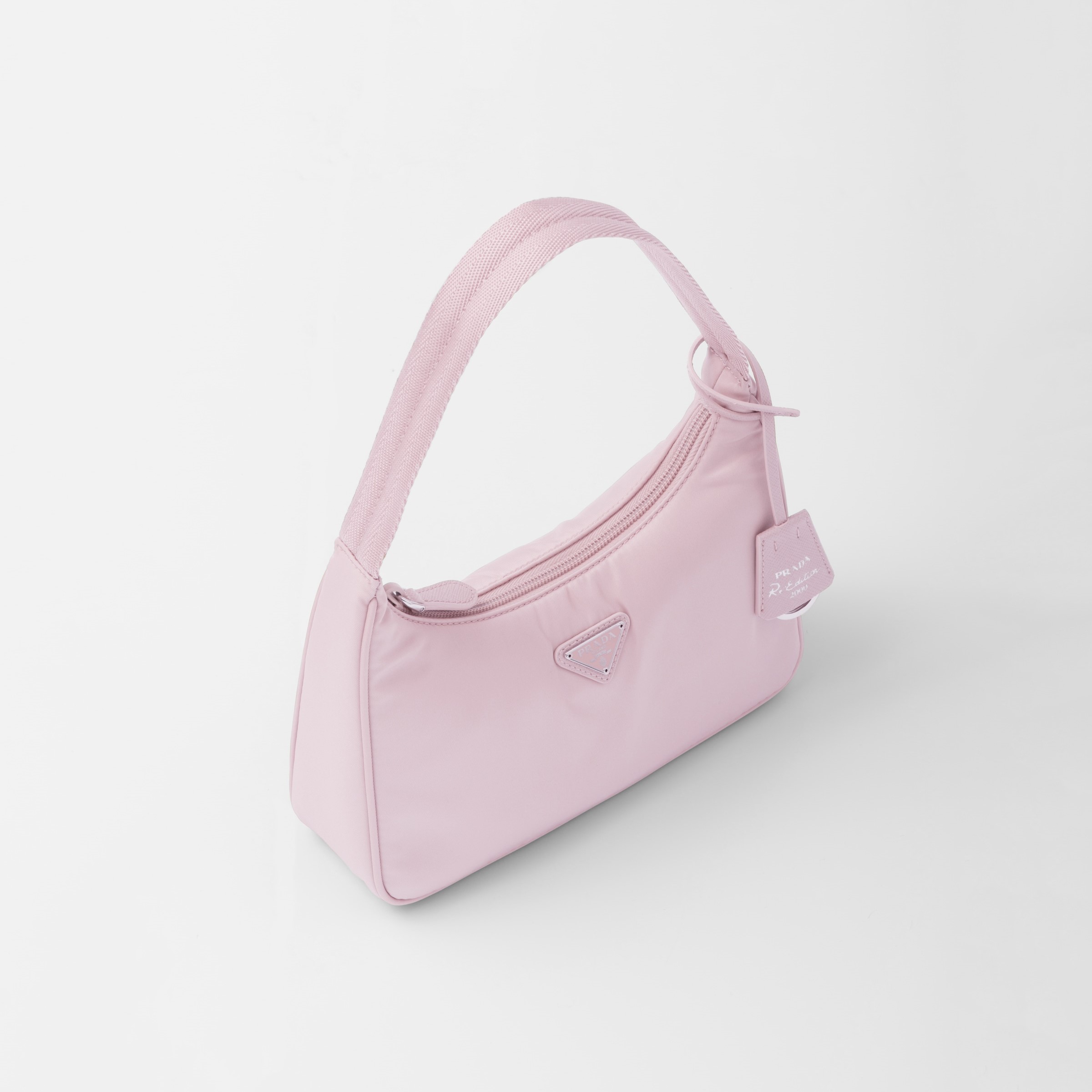 RE-NYLON RE-EDITION 2000 MINI-BAG, ALABASTER PINK