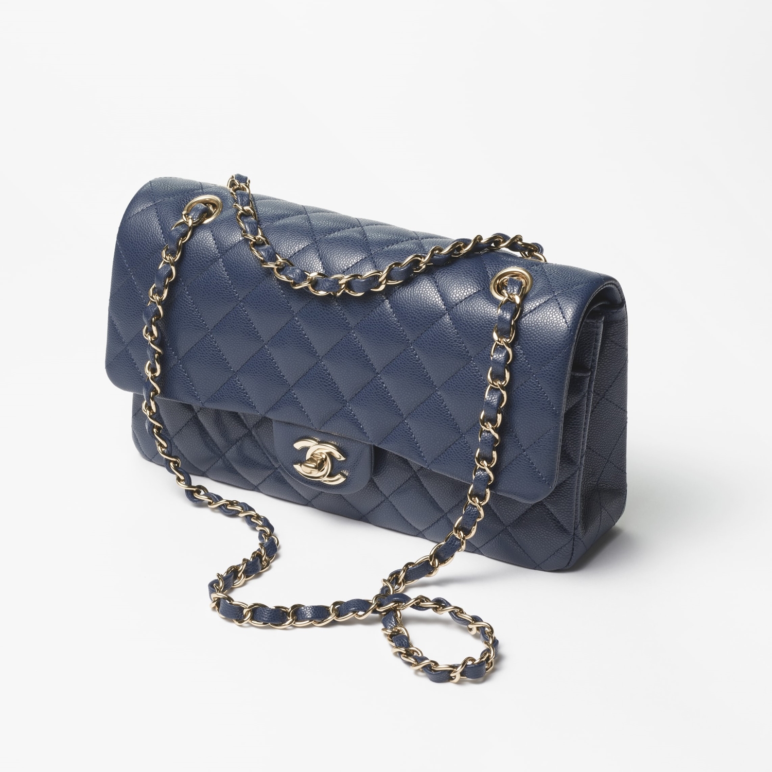 CLASSIC 11.12 HANDBAG, DARK BLUE