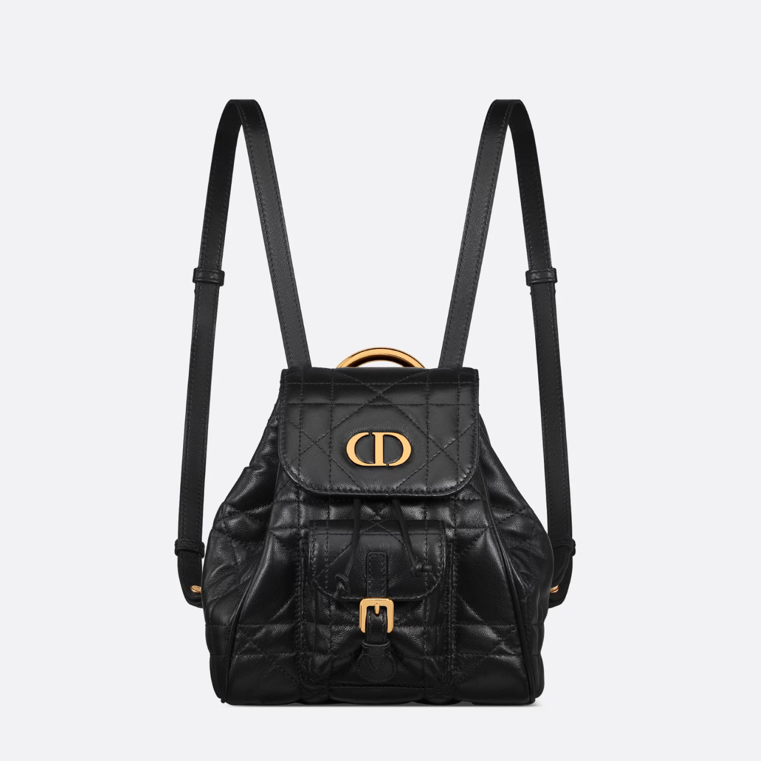 SMALL CARO BACKPACK, BLACK