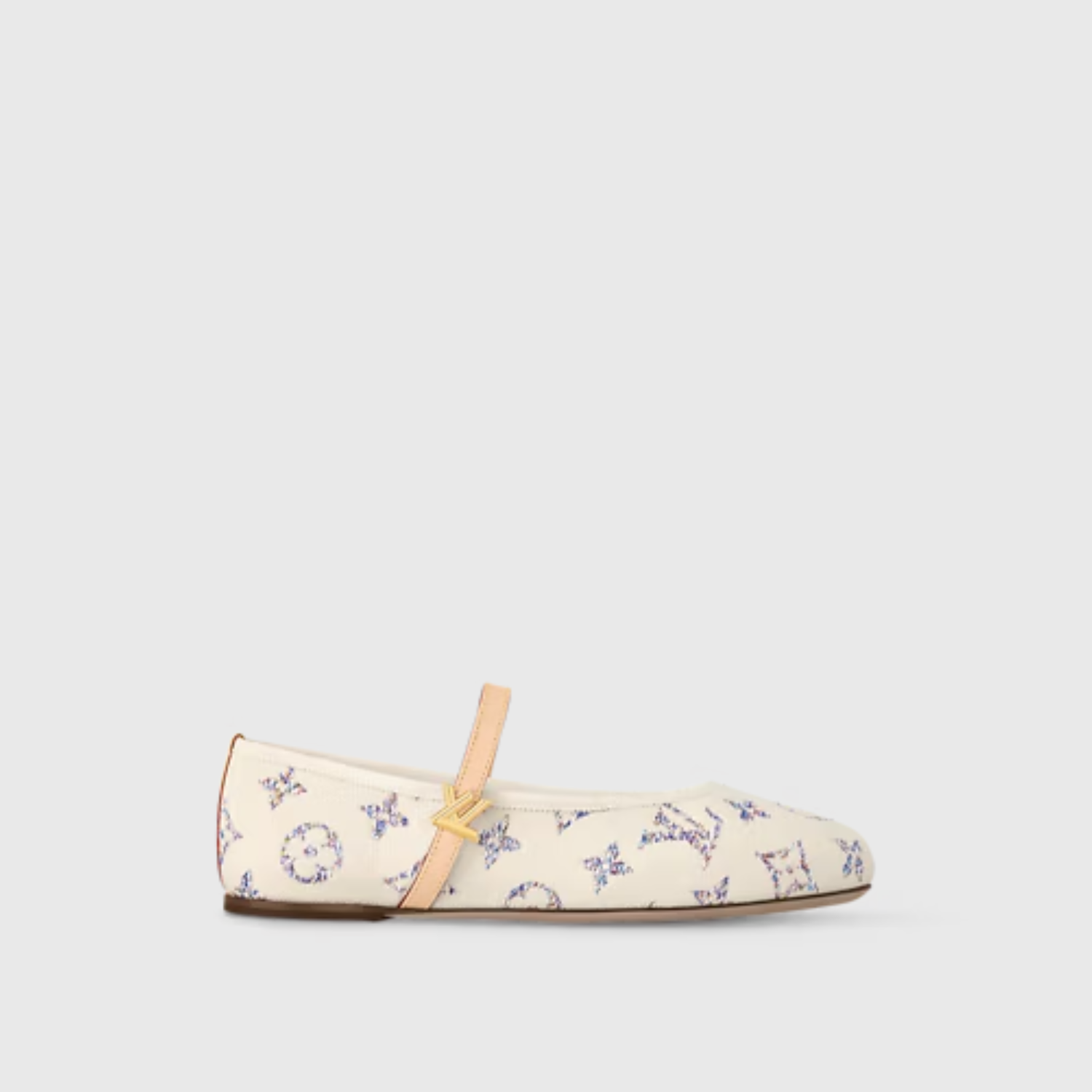 ROMY FLAT BALLERINA, WHITE