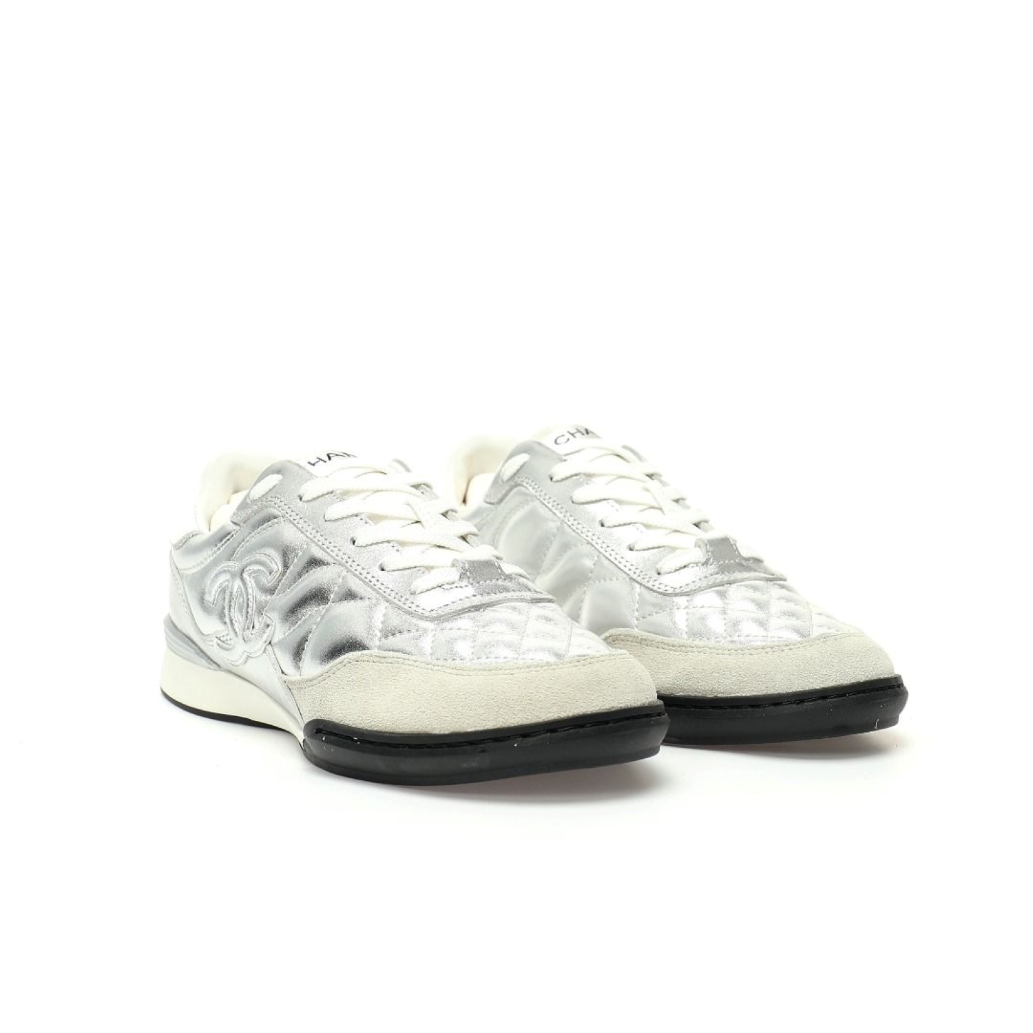 SNEAKERS, SILVER