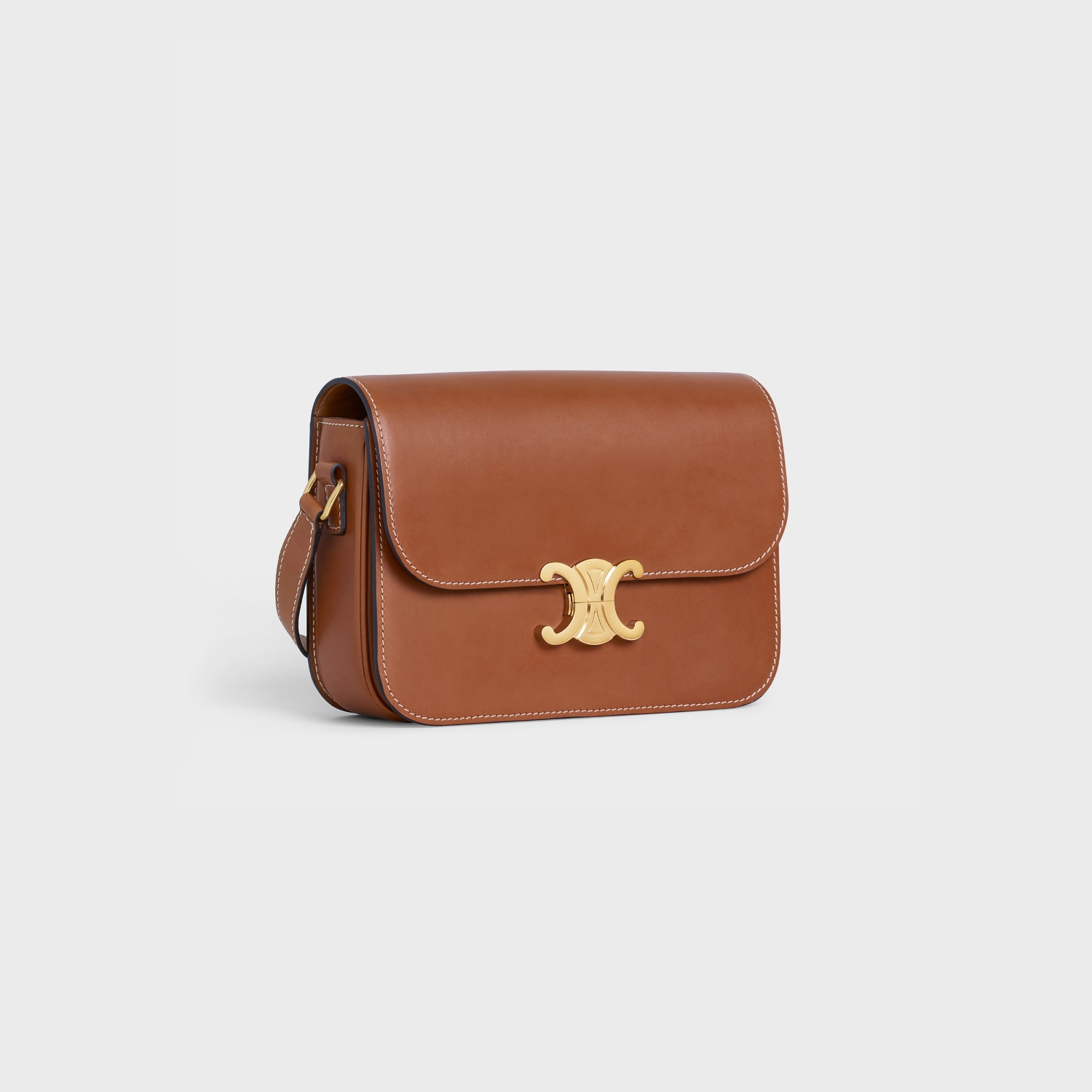 CLASSIQUE TRIOMPHE BAG, TAN